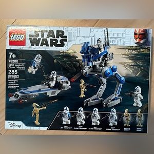 NIB- Lego Set Star Wars 75280 501st Legion Clone Troopers
